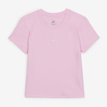 NIKE TOP CROP GLS ROZE DAMES