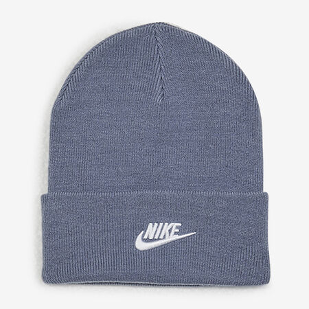 BEANIE FUTURA : BLAUW/WIT