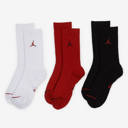JORDAN CHAUSSETTES X3 CREW JUMPMAN MEERKLEURIG HEREN