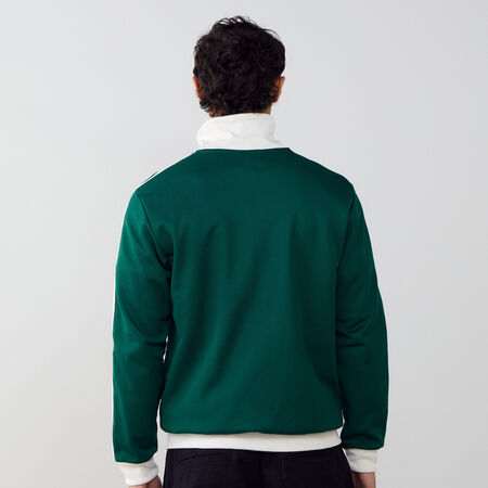 ADIDAS ORIGINALS JACKET FZ ADICOLOR CLASSICS GROEN/WIT HEREN