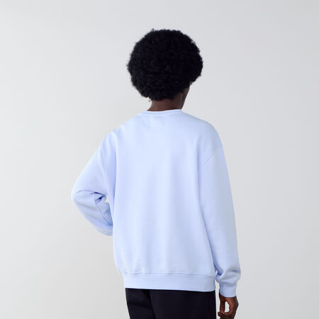 JORDAN SWEAT CREW BROOKLYN BLAUW/WIT HEREN