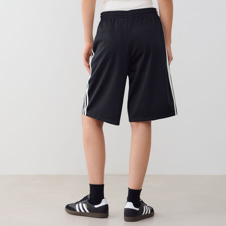 ADIDAS ORIGINALS SHORT 3 STRIPES LONG ADICOLOR ZWART/WIT DAMES