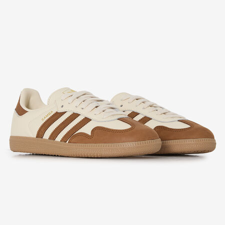 ADIDAS ORIGINALS samba SAMBA OG BEIGE/BRUIN DAMES