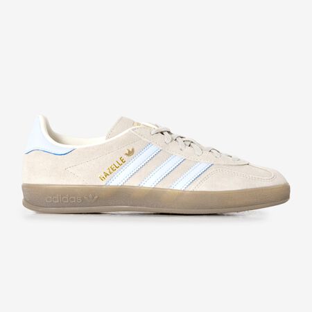 ADIDAS ORIGINALS gazelle GAZELLE INDOOR BEIGE/BLAUW DAMES