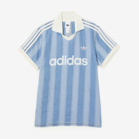 ADIDAS ORIGINALS JERSEY DENIM BLAUW DAMES