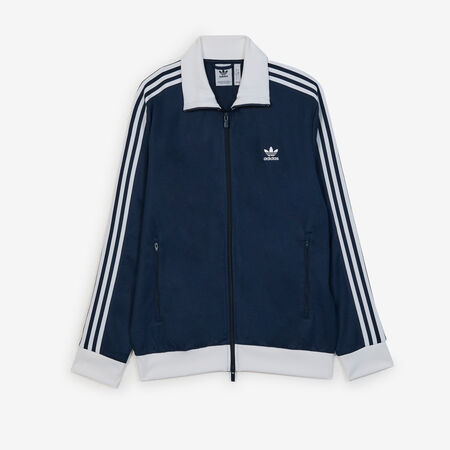 ADIDAS ORIGINALS JACKET FZ ADICOLOR CLASSICS MARINEBLAUW/WIT HEREN