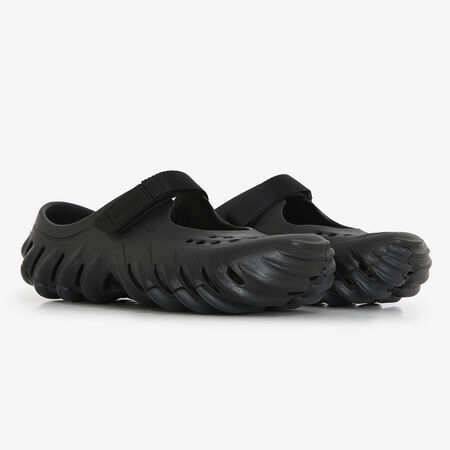 CROCS ECHO MARY JANE CLOG ZWART DAMES