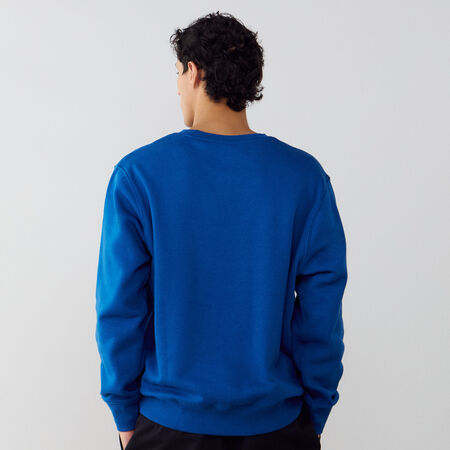 NIKE SWEAT CREW CLUB BLAUW/WIT HEREN