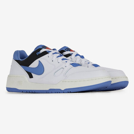 NIKE FULL FORCE LOW WIT/BLAUW HEREN