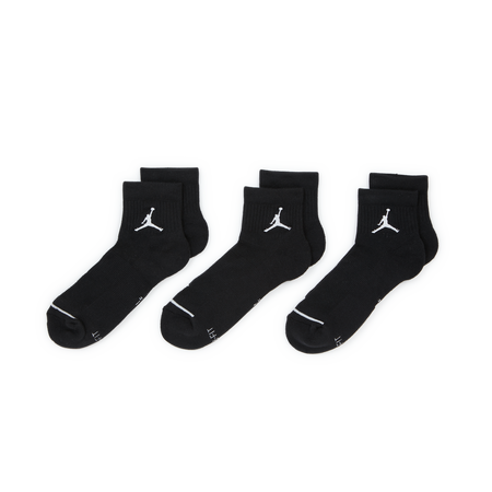 JORDAN CHAUSSETTES X3 QUARTER JUMPMAN ZWART HEREN