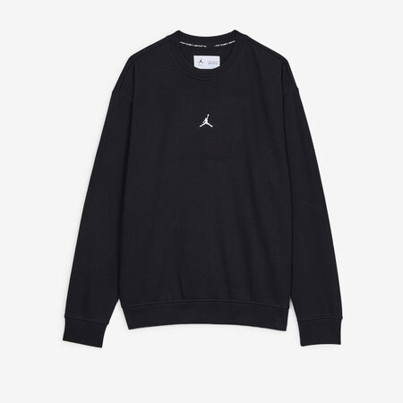 JORDAN SWEAT CREW CENTERED LOGO ZWART/WIT HEREN