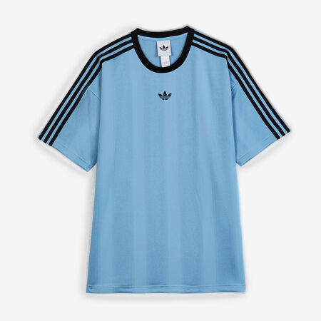 ADIDAS ORIGINALS JERSEY TREFOIL BLAUW/ZWART HEREN