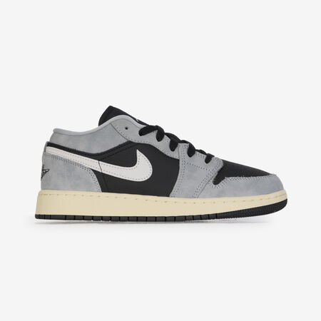 JORDAN AIR JORDAN 1 LOW GRIJS/ZWART JUNIOR