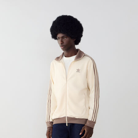 ADIDAS ORIGINALS JACKET FZ BECKENBAUER BEIGE/BRUIN HEREN