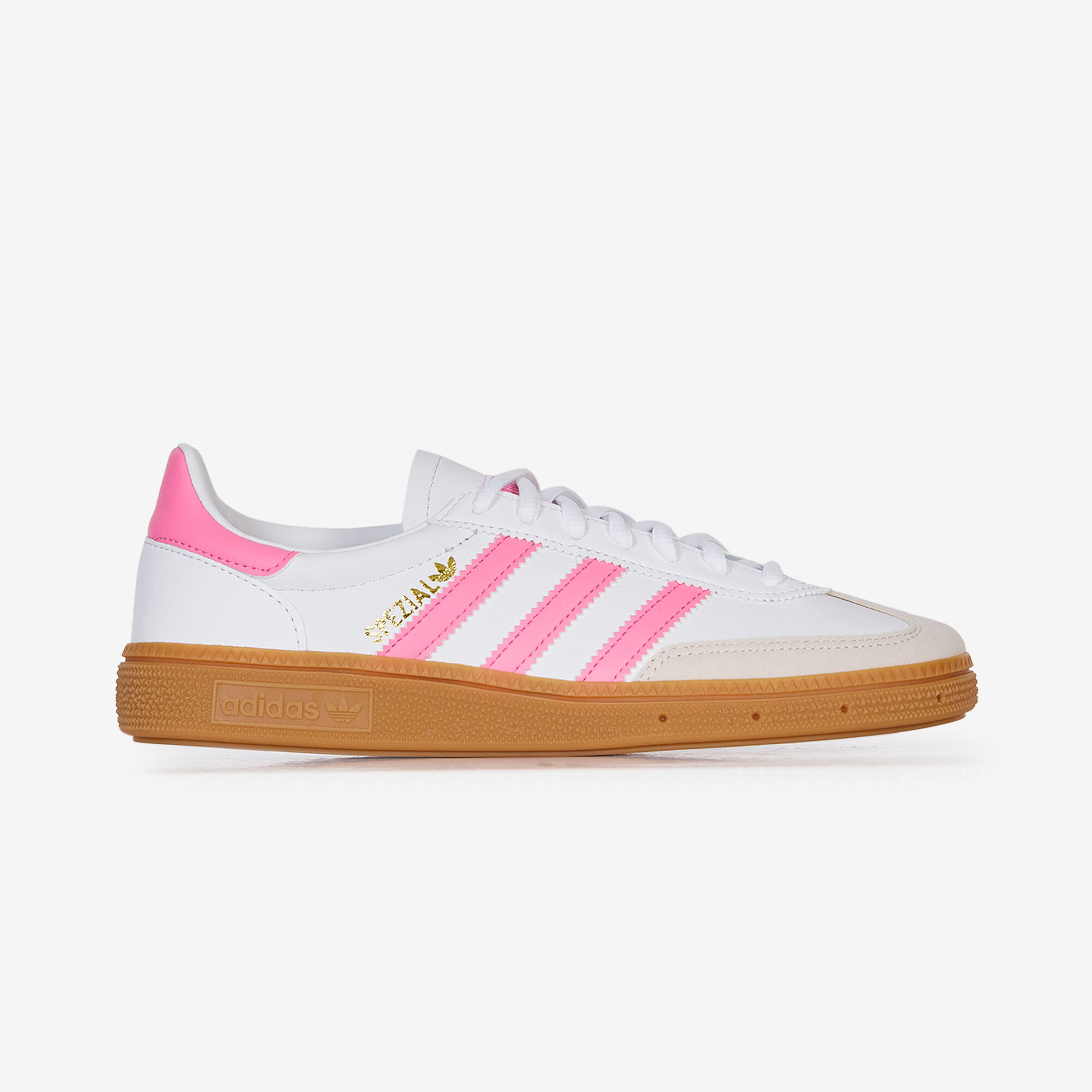 ADIDAS ORIGINALS HANDBALL SPEZIAL WIT ROZE SNEAKERS KINDEREN Courir