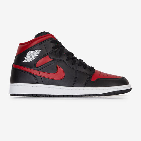 JORDAN air jordan 1 AIR JORDAN 1 MID ROOD/ZWART HEREN