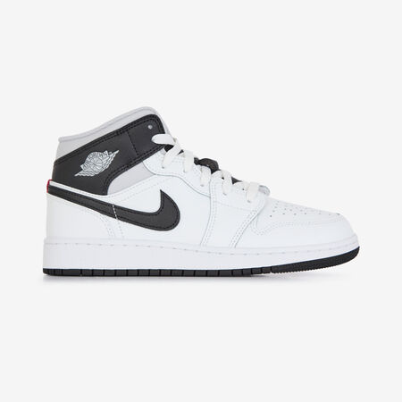 JORDAN air jordan 1 AIR JORDAN 1 MID WIT/ZWART JUNIOR