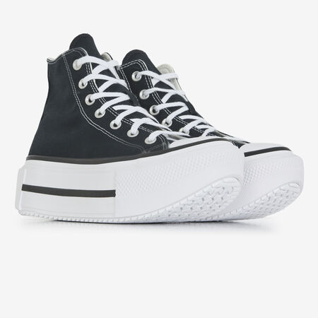CONVERSE DOUBLE STACK ZWART DAMES