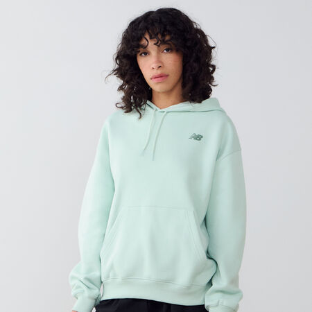 NEW BALANCE HOODIE ATHLETICS CLUB GROEN DAMES