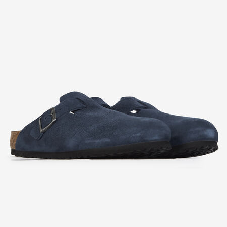 BIRKENSTOCK BOSTON SUEDE NEW NAVY MARINEBLAUW HEREN