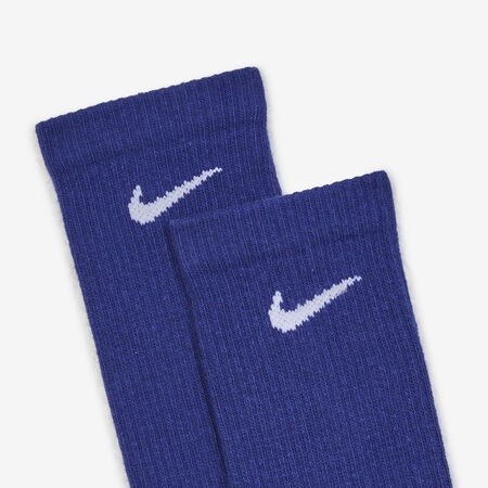 NIKE CHAUSSETTES X3 EVERYDAY MID ROOD/WIT HEREN
