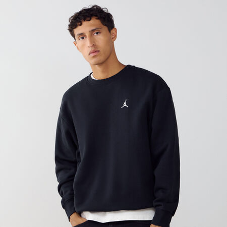 JORDAN CREW ESSENTIAL SWEATER ZWART HEREN