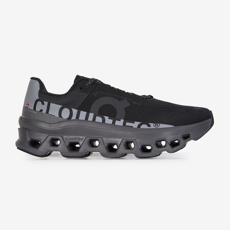 ON RUNNING CLOUDMONSTER LUMOS ZWART/ZILVER HEREN