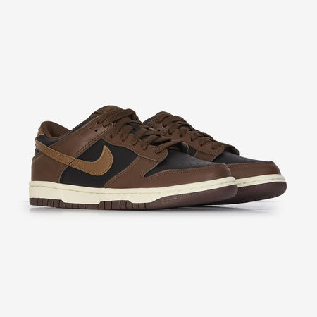 NIKE DUNK LOW BRUIN/ZWART JUNIOR
