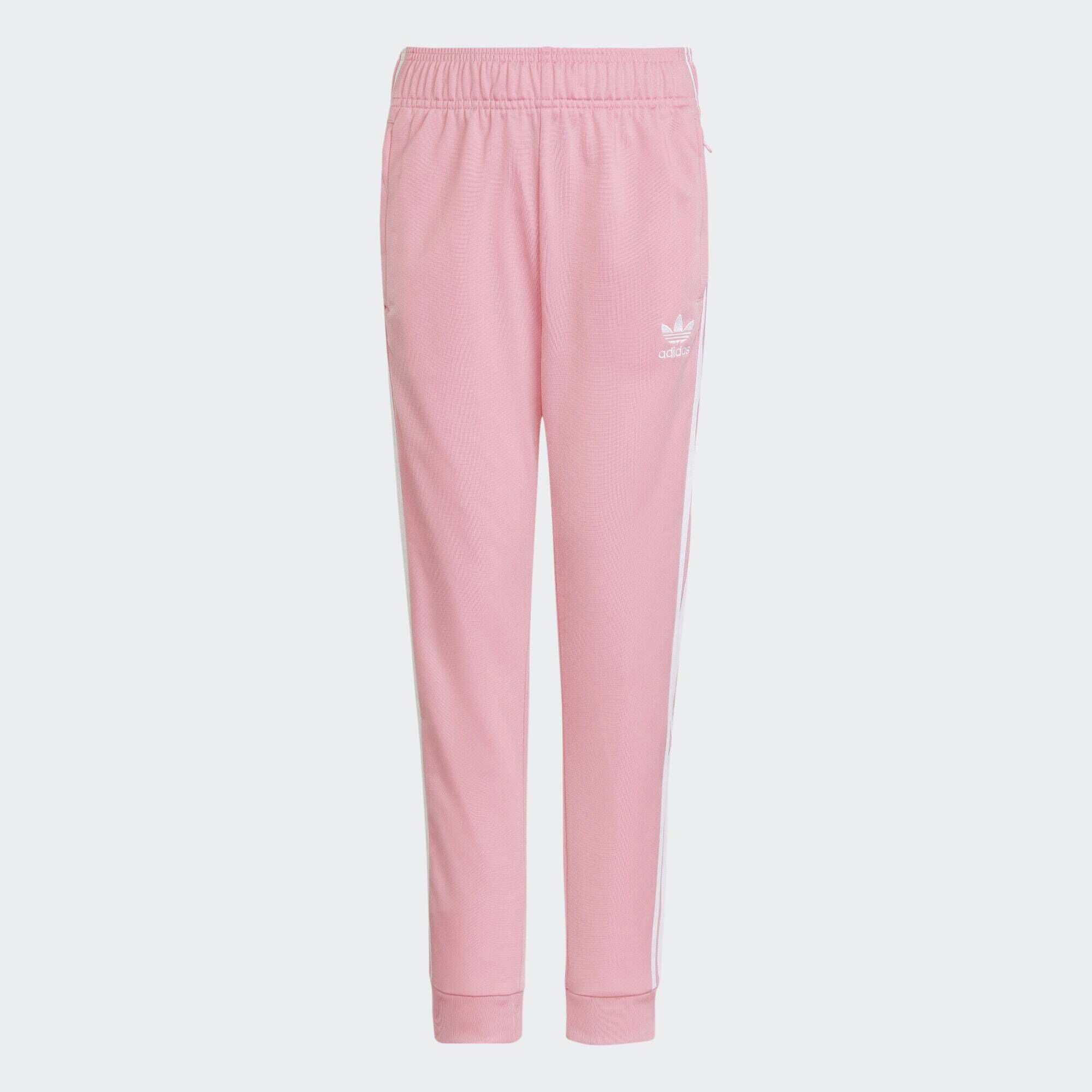 Adidas sst sale track pants pink