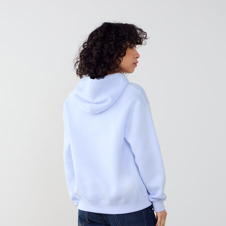 JORDAN HOODIE OVERSIZE BROOKLYN BLAUW/WIT DAMES