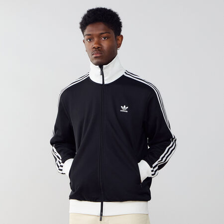 ADIDAS ORIGINALS JACKET FZ ADICOLOR CLASSICS ZWART/WIT HEREN