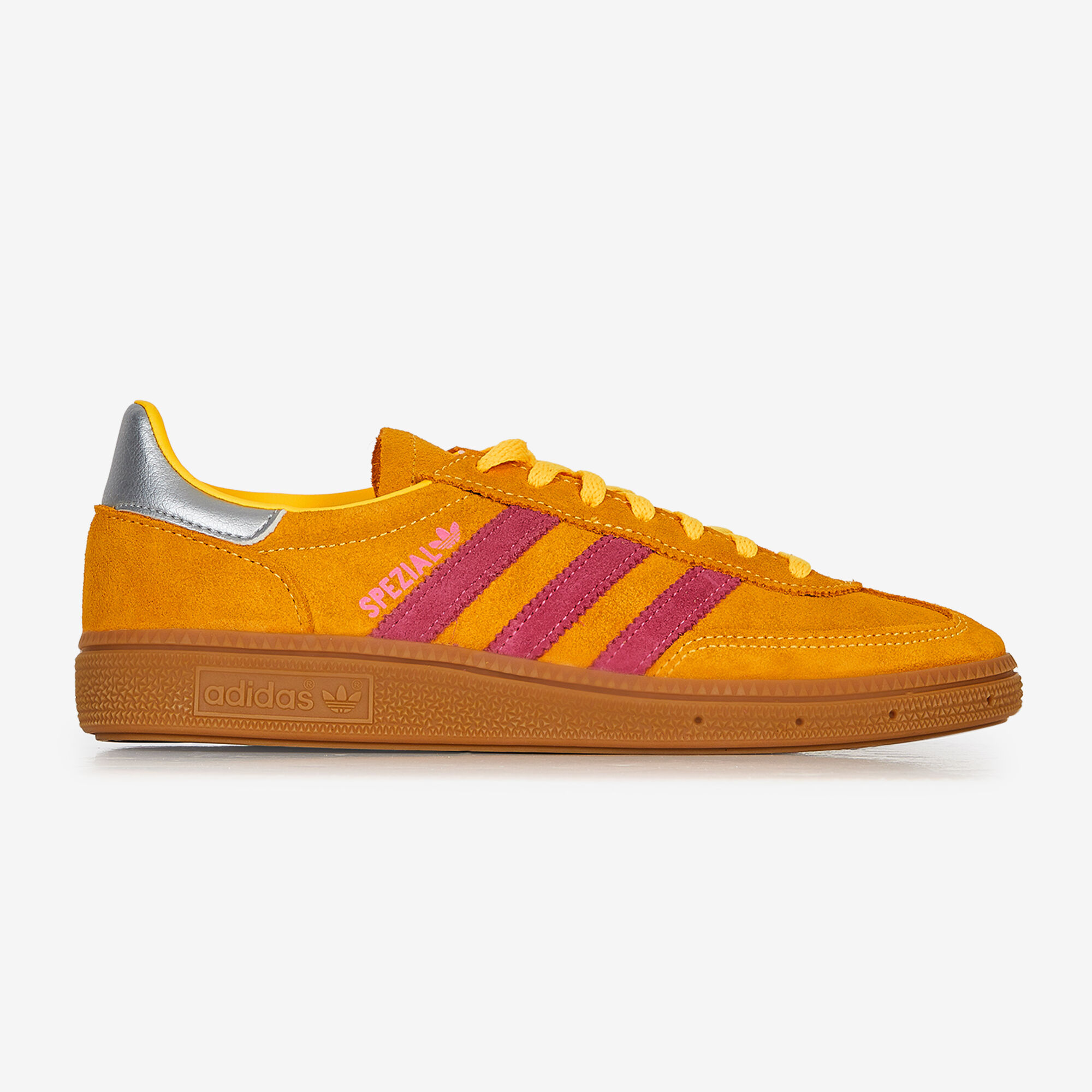 ADIDAS ORIGINALS HANDBALL SPEZIAL GEEL ROZE SNEAKERS DAMES Courir
