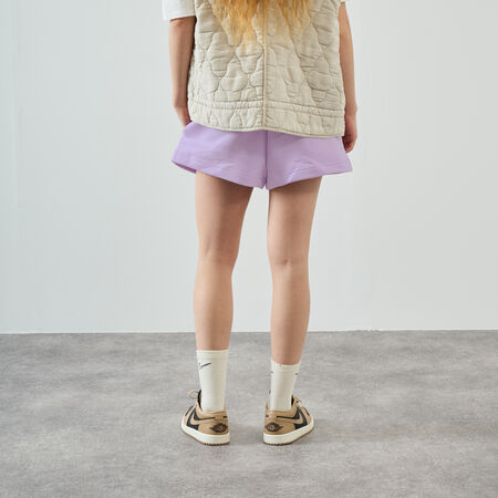 NIKE SHORT PHOENIX ESSENTIAL LILAS/BLANC DAMES