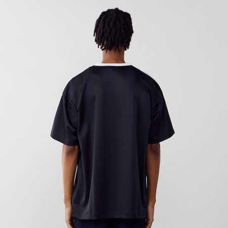 ADIDAS ORIGINALS JERSEY TREFOIL ZWART/WIT HEREN