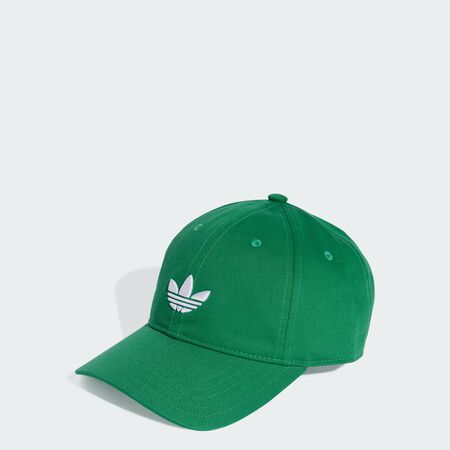 ADIDAS ORIGINALS CASQUETTE BASEBALL CLASSIC TREFOIL GROEN/WIT HEREN