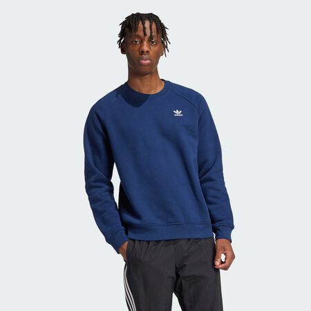 ADIDAS ORIGINALS SWEAT CREW ESSENTIAL TREFOIL MARINEBLAUW HEREN