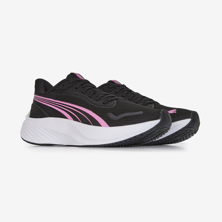 PUMA POUNCE LITE ZWART/ROZE JUNIOR