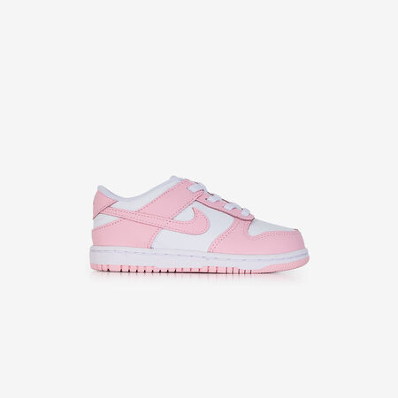 DUNK LOW : WIT/ROZE