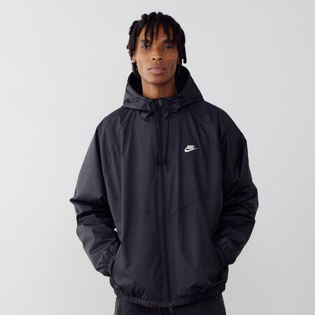 NIKE JACKET WINDRUNNER FZ ZWART/WIT HEREN