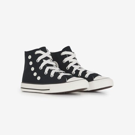 CONVERSE chuck taylor all star CHUCK TAYLOR ALL STAR HI BEADS ZWART/WIT KIND
