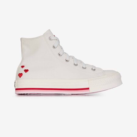 CONVERSE chuck taylor all star CHUCK TAYLOR ALL STAR EVA LIFT HI VALENT WIT/ROZE JUNIOR