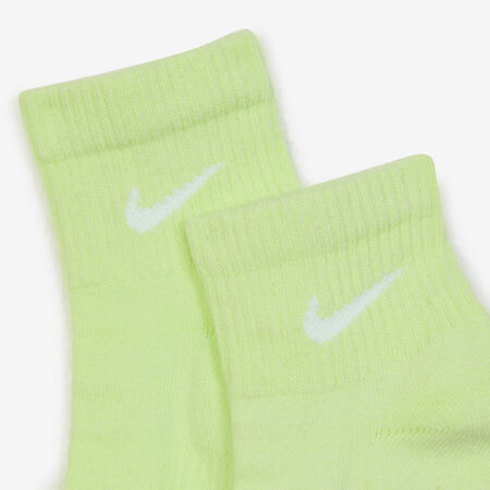 NIKE CHAUSSETTES X3 EVERYDAY MID GEEL/ROZE HEREN