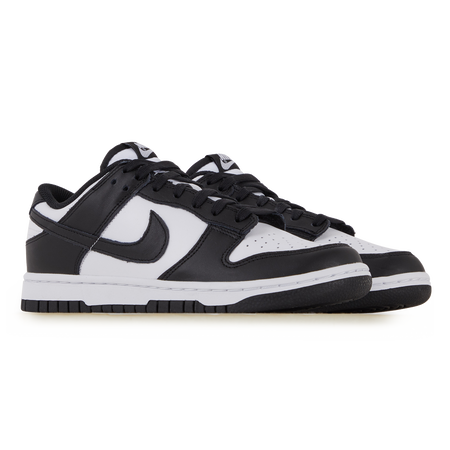 NIKE dunk DUNK LOW PANDA ZWART/WIT DAMES