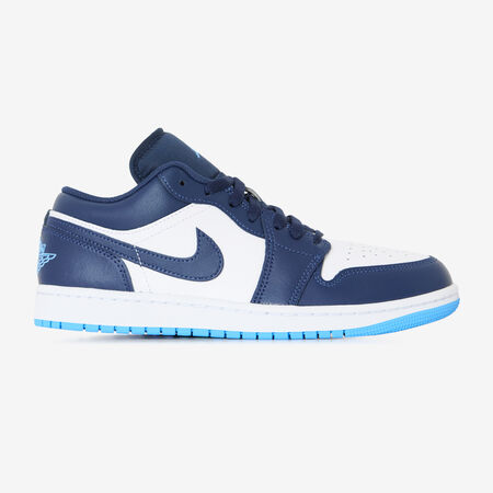 JORDAN air jordan 1 AIR JORDAN 1 LOW WIT/MARINEBLAUW HEREN