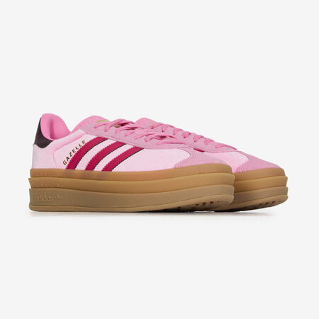 ADIDAS ORIGINALS gazelle GAZELLE BOLD VELVET ROZE/ROOD JUNIOR