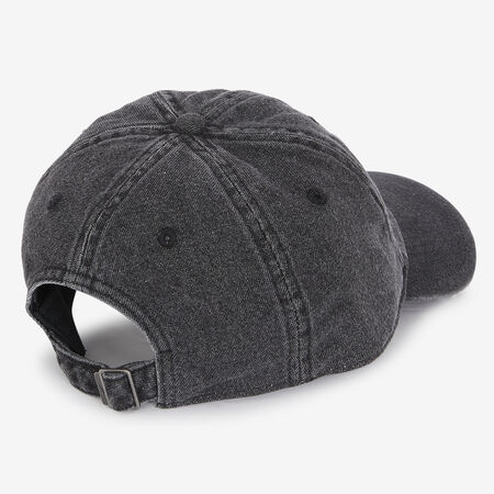 NIKE CASQUETTE DENIM SMALL LOGO ZWART/WIT HEREN