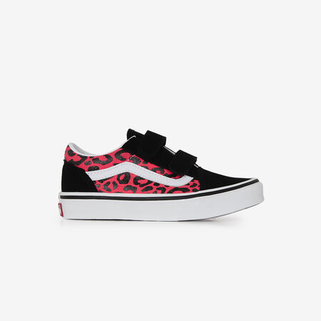 VANS old skool OLD SKOOL LEOPARD V ZWART/ROZE KIND