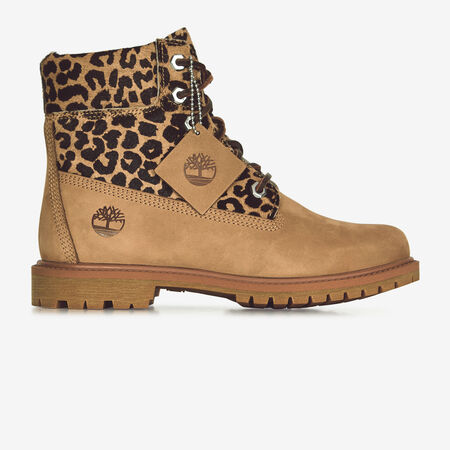 TIMBERLAND 6 inch 6 INCH CHEETAH BEIGE/ZWART DAMES