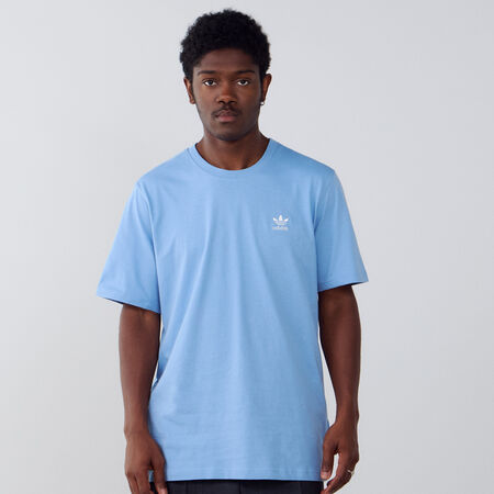 ADIDAS ORIGINALS TEE SHIRT ESSENTIAL BLAUW/WIT HEREN