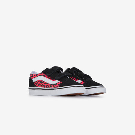 VANS old skool OLD SKOOL LEOPARD V ZWART/ROZE BABY